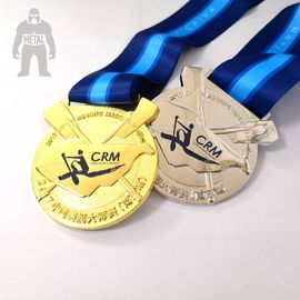 Color plateado medallas de Rose de la plata del oro del final del baloncesto de los niños de los deportes disponible
