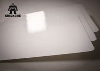 Tarjetas de visita claras blancas llanas del Pvc Cr80 imprimible 30 milipulgada 85.6x54x0.76m m