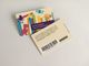 PVC coloreado de las tarjetas de visita del metal del carnet de socio de la proximidad del RFID material