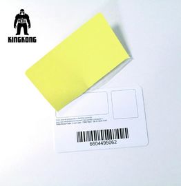 El Pvc plástico personalizado identificación de la tarjeta del personal del estudiante de la foto incluye la etiqueta engomada transparente