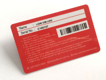 Documento de identidad plástico del hotel, tarjeta sin contacto imprimible programable profesional del PVC RFID de la identificación Smart de NFC
