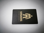 Metal sin contacto Chip Card Custom Logo de NFC de SLE4442 RFID