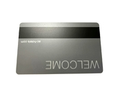 Llave electrónica impresa tarjeta negra programable del hotel de la raya magnética