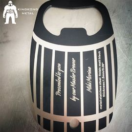 Tarjeta de visita del abrebotellas de la cerveza del metal, abrebotellas de la tarjeta del póker promocional