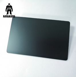 Tarjetas de visita metálicas de cobre de lujo de la tinta para el efecto de Matt del microprocesador del banco SLE4442