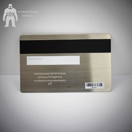 Logotipo personal de lujo del metal de la protuberancia de las tarjetas de visita de aluminio del instructor incluido