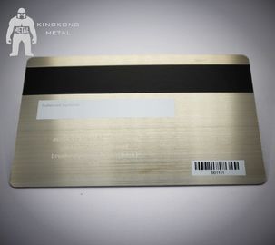 Logotipo personal de lujo del metal de la protuberancia de las tarjetas de visita de aluminio del instructor incluido
