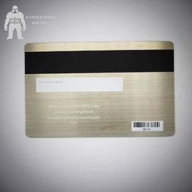 Logotipo personal de lujo del metal de la protuberancia de las tarjetas de visita de aluminio del instructor incluido