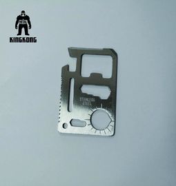 laser divertido del estilo de la tarjeta del póker de la tarjeta de visita del abrebotellas de la novedad de 67*45m m grabado
