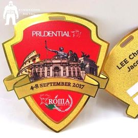 Placas de encargo de la etiqueta del metal, etiquetas cepilladas de la identificación del metal para el equipo por el logotipo de la marca