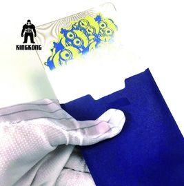 Mini portatarjetas cuadrados de regalo de vacaciones para el tamaño azul del color de los negocios modificado para requisitos particulares