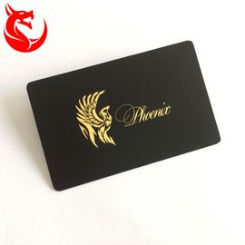 Fondo mate de las tarjetas de visita del negro y del oro del acero inoxidable diverso cubierto