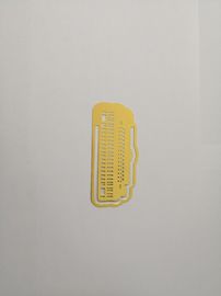 El teclado de la señal del encanto del metal del control de la página del clip del libro se coloca y reserva en biblioteca