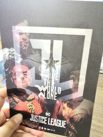 Tarjetas de visita de la liga de justicia del PVC DC de la aduana 3D para Avertisement/la promoción