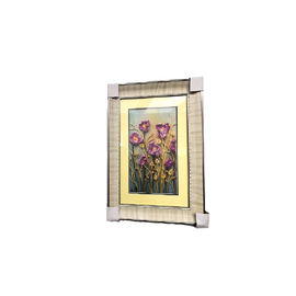 El oro cuadrado de la decoración capítulo el arte de la pared para el dormitorio contemporáneo de 500 x de 700m m