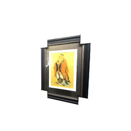 El oro cuadrado de la decoración capítulo el arte de la pared para el dormitorio contemporáneo de 500 x de 700m m