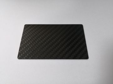 tarjeta de la fibra de carbono de 85x54x0.8m m con el pequeño microprocesador del contacto SLE4442