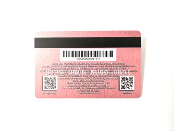 Carnet de socio estándar del PVC de la lealtad CR80 con serigrafía