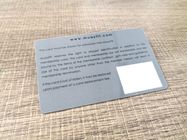 tarjeta de crédito del PVC de la impresión en offset 4C/carnets de socio del club de fitness