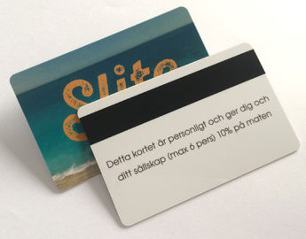 Documento de identidad plástico del hotel, tarjeta sin contacto imprimible programable profesional del PVC RFID de la identificación Smart de NFC