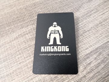 Tarjeta del metal RFID del control de acceso con el microprocesador compatible 13.56Mhz 1K