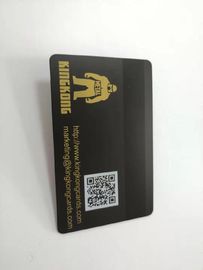 La tarjeta de visita elegante del acero inoxidable se dobla 4442 microprocesadores y el negro mate del microprocesador de  1K