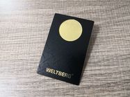 tarjeta del metal RFID del oro de 0.2m m para el armario del gimnasio de la entrada de la puerta