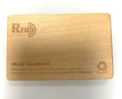 1K grabó la impresión de madera de Digitaces de las tarjetas de visita de NFC