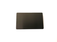 Tarjeta programable elegante Matt Black Brush Finish de la identificación del negocio del metal de NFC QR
