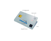 Tarjeta de crédito elegante del acceso de la biométrica de la tarjeta de la huella dactilar de la alta seguridad