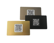 /216 la tarjeta N-tage213/215 del metal RFID de Nfc modificó la plata para requisitos particulares negra