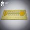 Tarjetas de visita impermeables del metal del oro, diverso shading de la galjanoplastia de la tarjeta metálica de bronce del oro