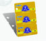 Grueso cuadrado único de las tarjetas de visita del PVC del plástico 3 in-1 0.3mm-1.0m m