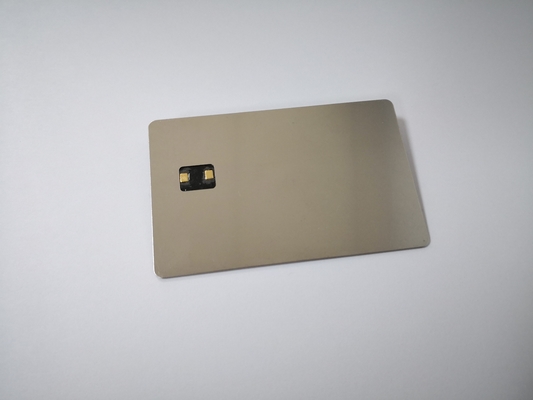 NFC sin contacto Chip Metal Writable de IC del contacto de la tarjeta de crédito elegante del RFID