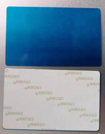 Etiqueta de aluminio pulida del metal de la placa de la marca de la insignia de nombre de las tarjetas de visita del acero inoxidable con la etiqueta engomada de 3M